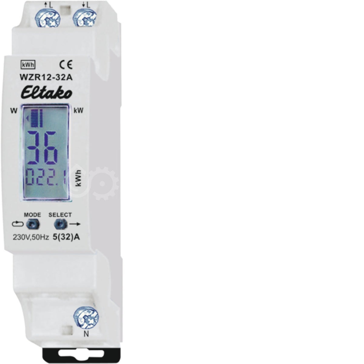 ELTAKO WZR12-32A - AC Meter for EnOcean Transmitter Module