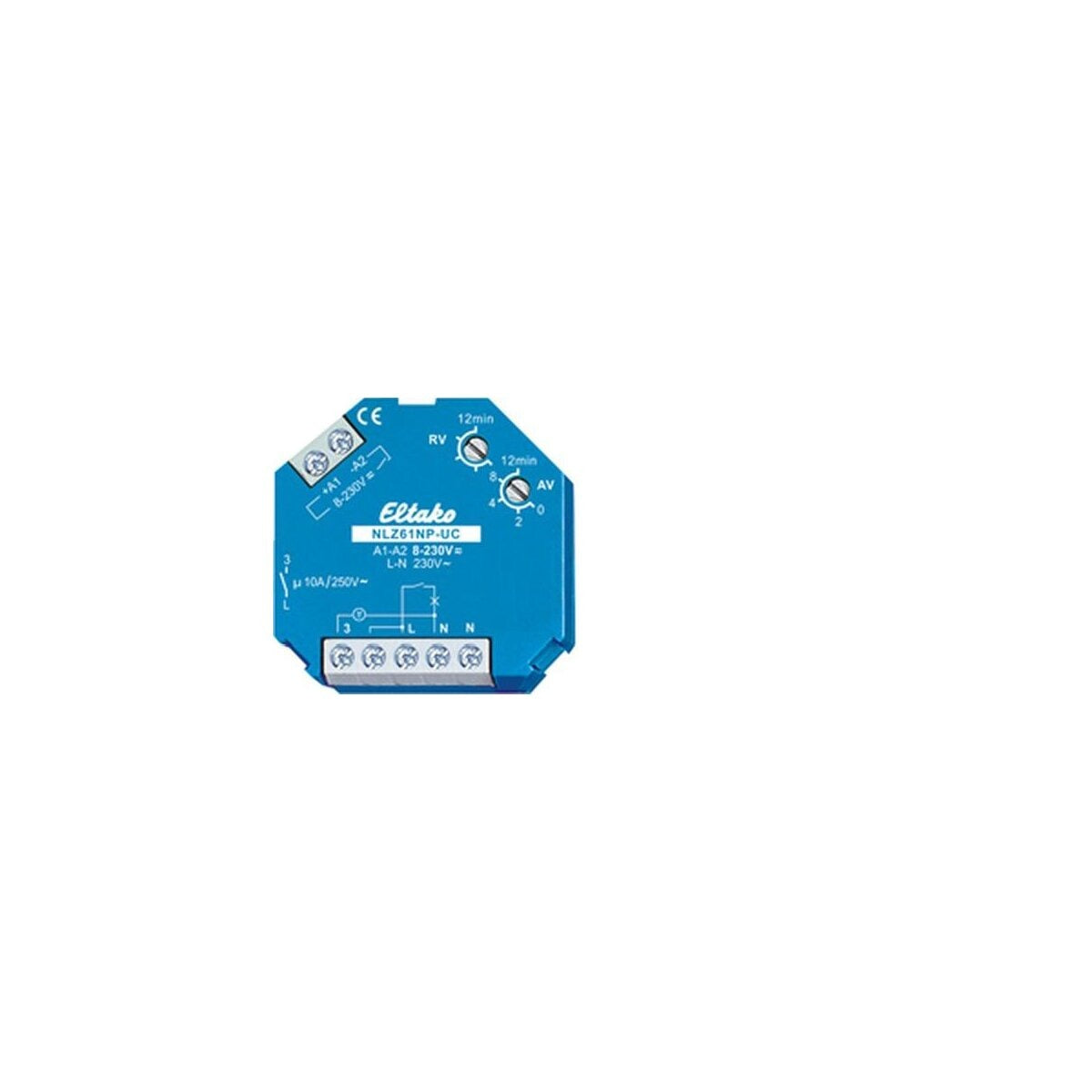 Eltako Flush-Mounted Timer Switch 230 V NLZ61NP-UC