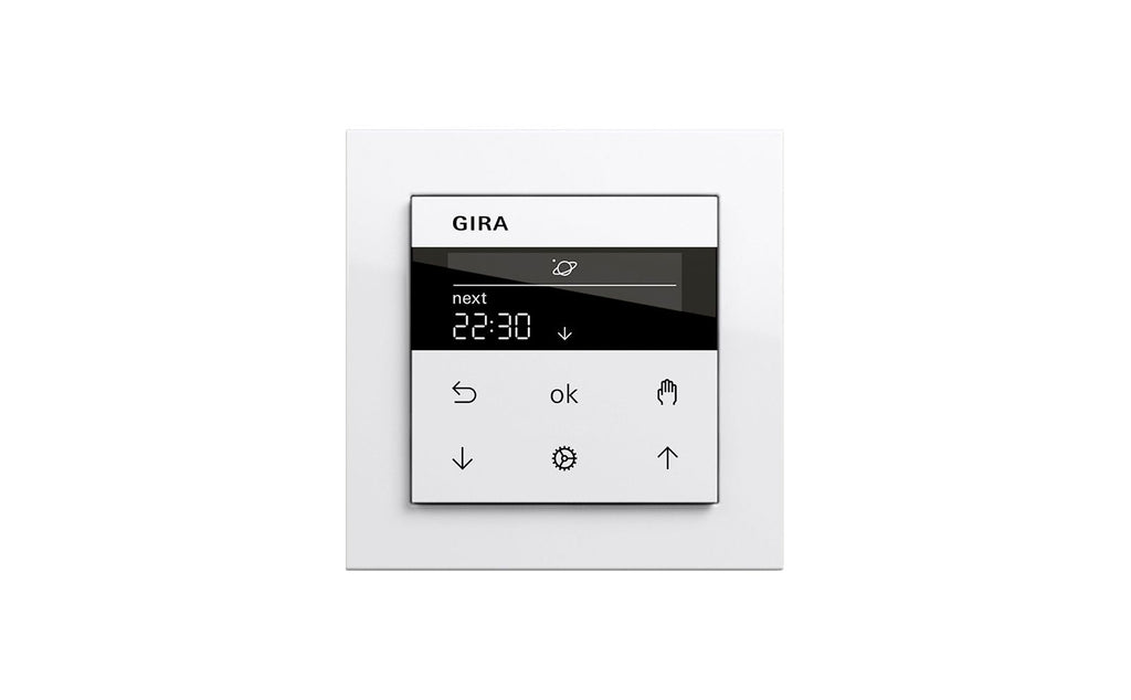 Gira S3000 Operating Unit 2f System 55 Pure White m 536227