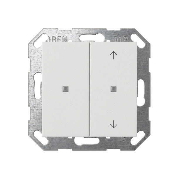 Gira KNX Rocker Switch 2f RWS Unprinted/Arrows 517503 (517503)