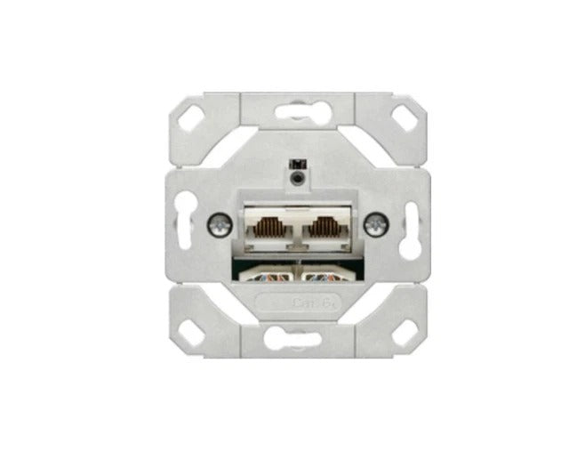 GIRA 2-Gang Push-Button Interface - Standard for Gira One and KNX (518200) Tasterschnittst.2f Standard518200KNX