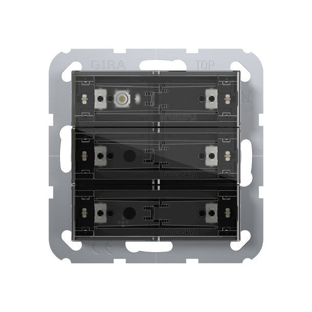 GIRA Pushbutton Sensor 4 Comfort 3x KNX System 55 504300