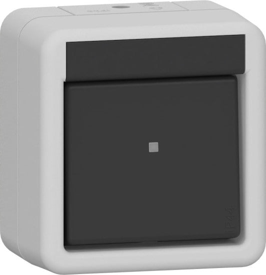 GIRA Rocker Switch 310730 - Cross - WG AP Gr