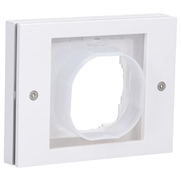 GIRA TX_44 White 4-Fold Cover Frame, 110x300 mm (021466)