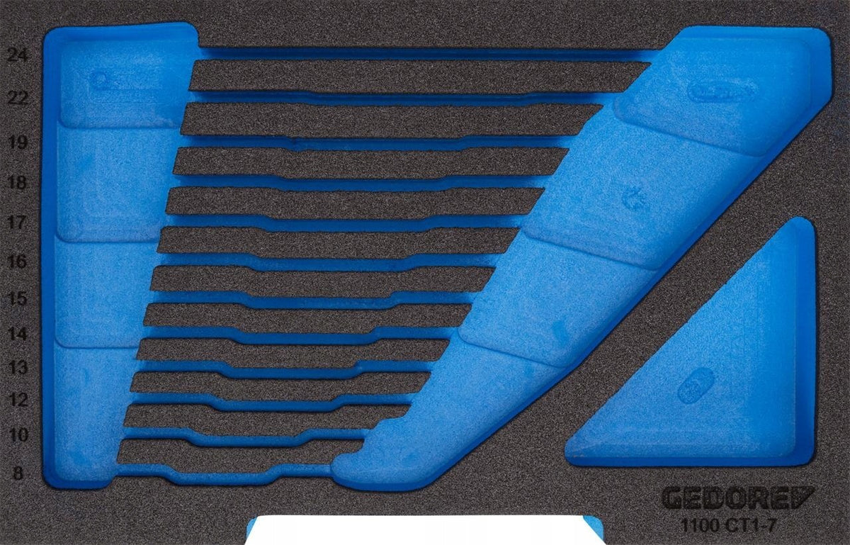 Gedore EI-1100 CT1-7 Foam Insert 230 mm x 157.5 mm (2835924)