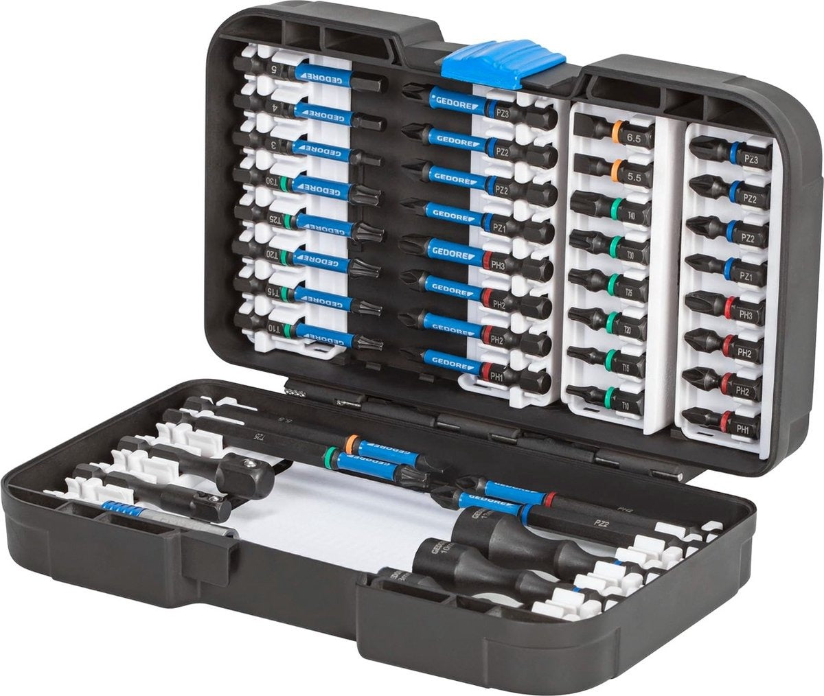Gedore Torsion Bit Set - 42-Piece - 666-042