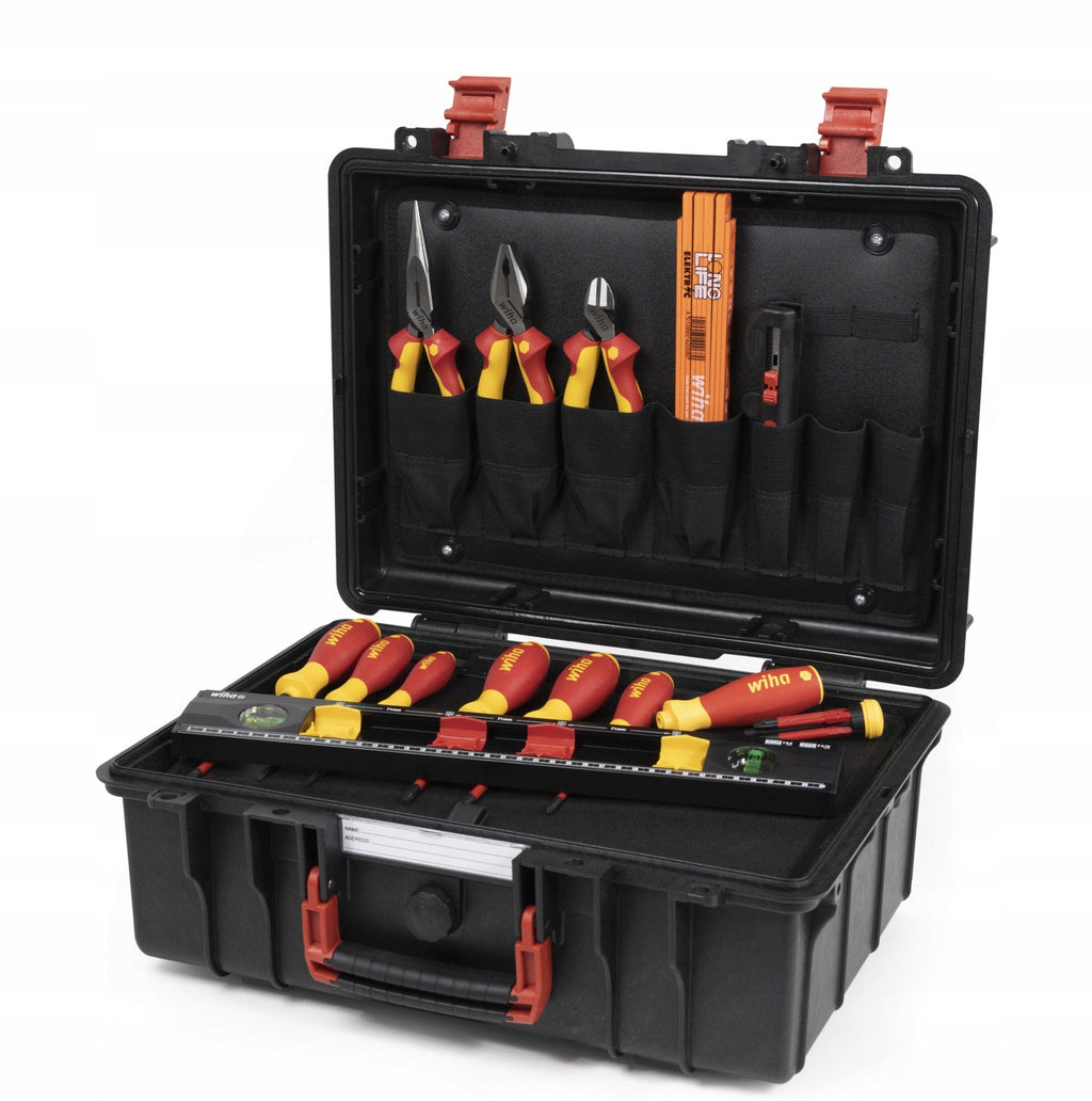 Wiha Basic Set L Electric Tool Case, 18-piece (45530)