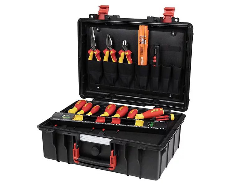 Wiha Basic Set L Electric Tool Case, 18-piece (45530)