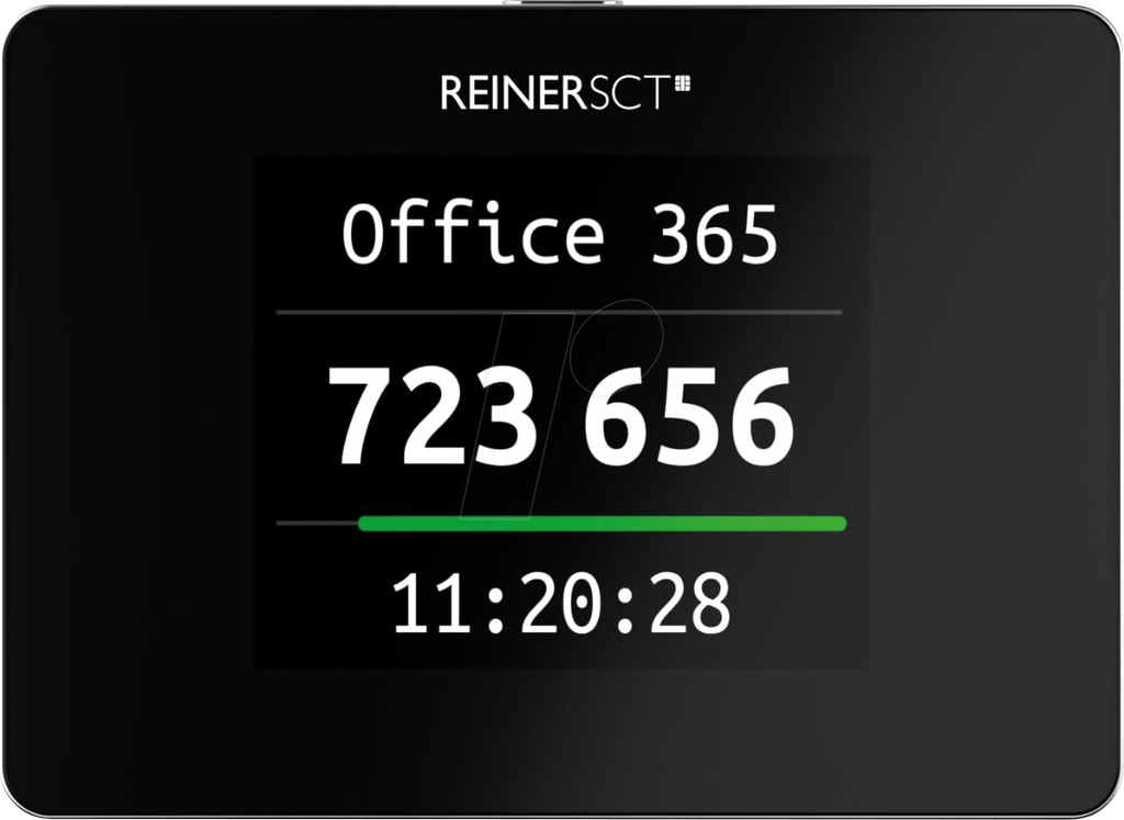 Reiner SCT Authenticator Mini - Hardware Authenticator - Black, Silver (2708016-000)