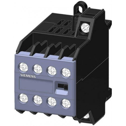 Siemens Miniature Contactor 24 VDC, 4 NO, Screw Terminals (3TG1010-0BB4)