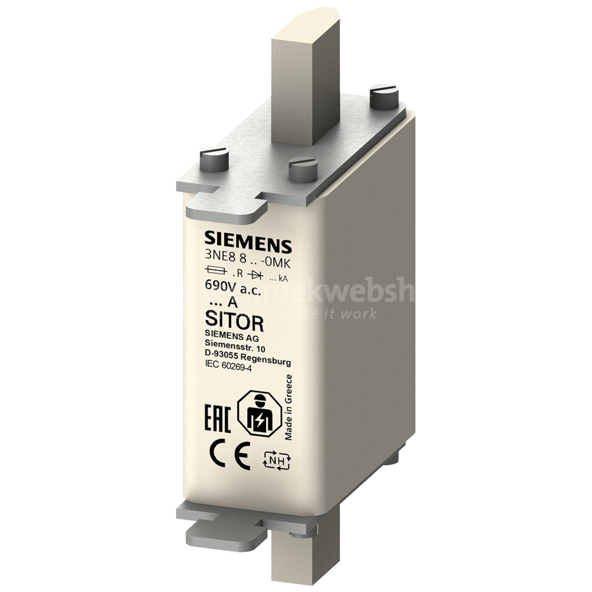 Siemens NH Fuse 25 A 00 (3NE8 015-1)