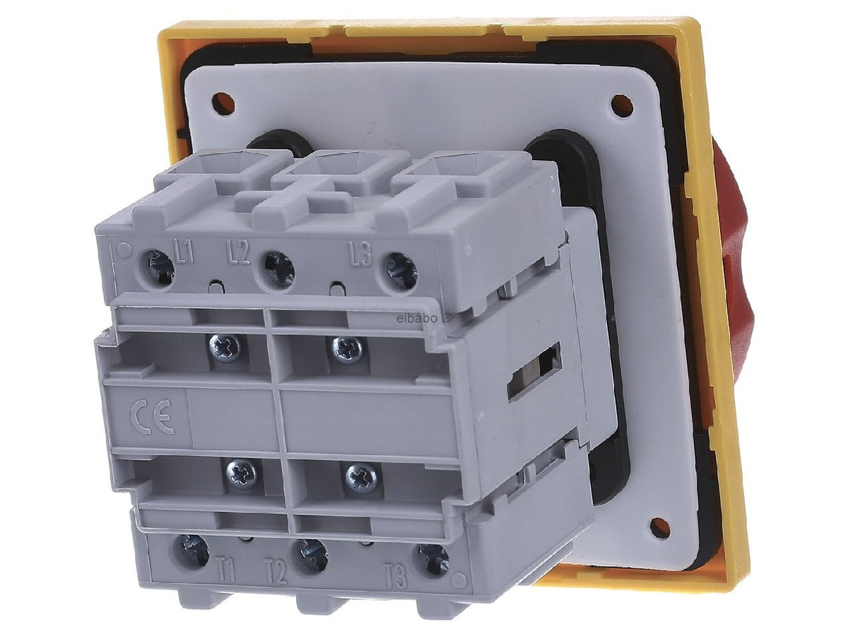 Siemens 3LD2504-0TK53 AC Switch 63 A 1260 A Red Yellow (3LD25040TK53)