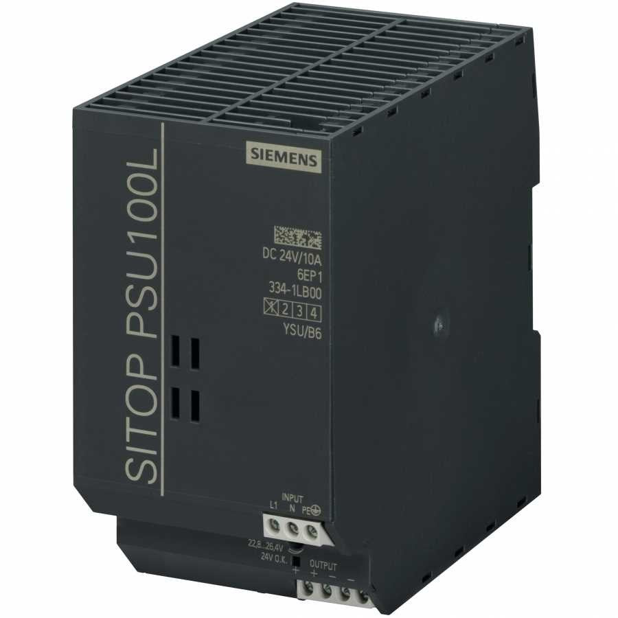 Siemens Contactor, 24VDC, 3 NO, Screw Terminals (3RT20151FB41)