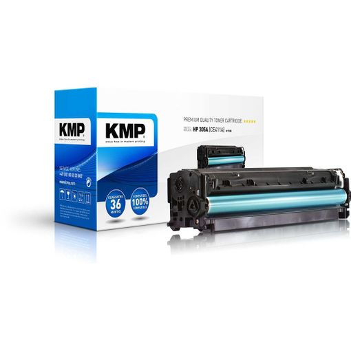 KMP H-T158 Toner Cartridge - Cyan - 3400 Pages - for HP LaserJet Pro 300, Pro 400 - 1233,0003 CE411A