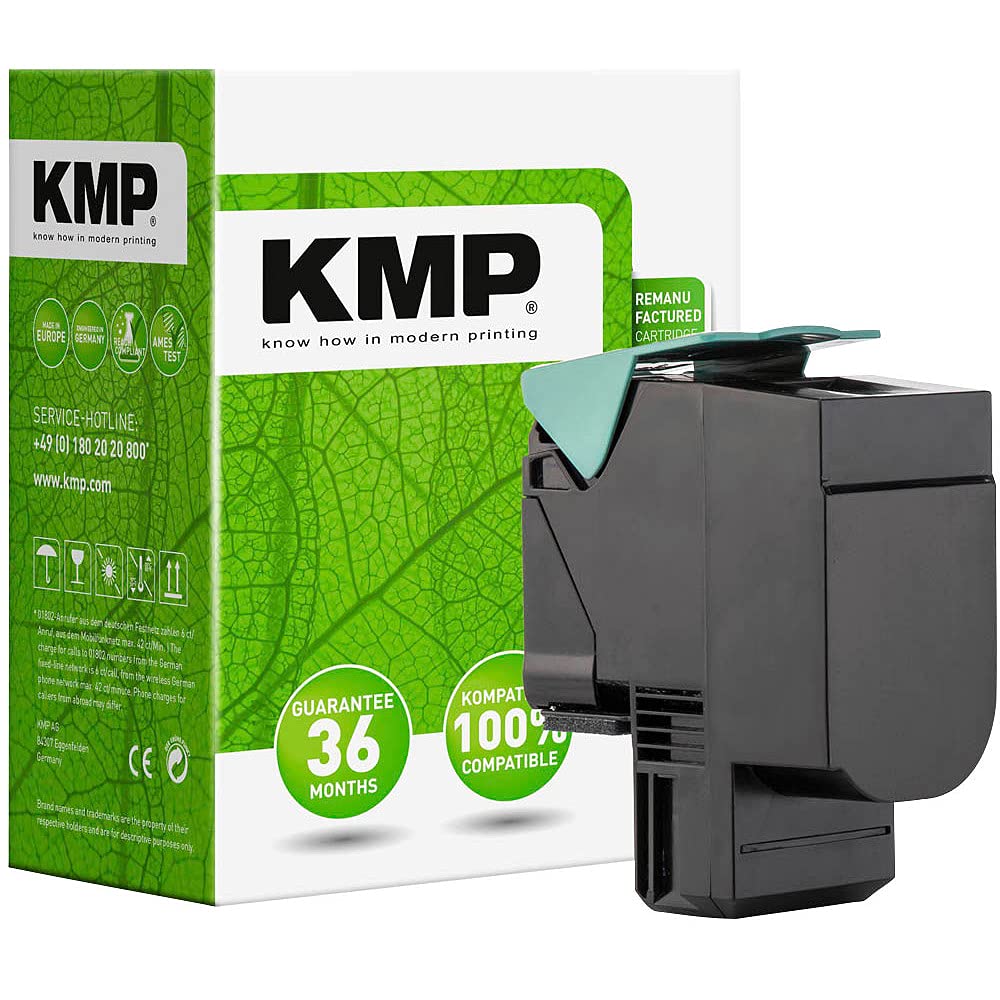 KMP Toner Replaces Lexmark 800H1 Black L-T112BK (3911,2000)