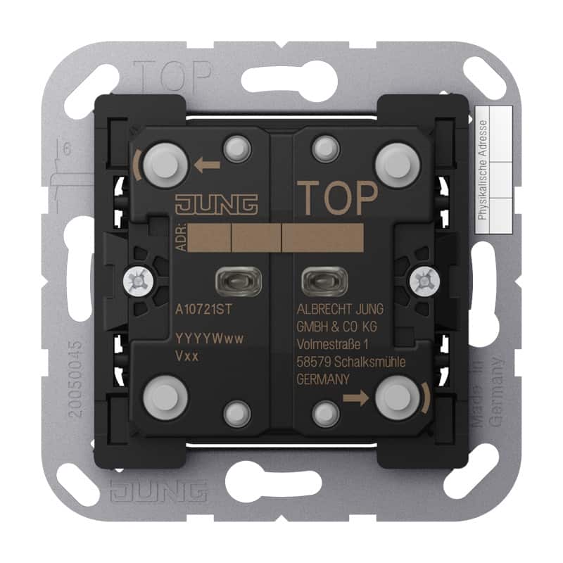 Jung A10721ST KNX Switch 2-Button - A10721ST