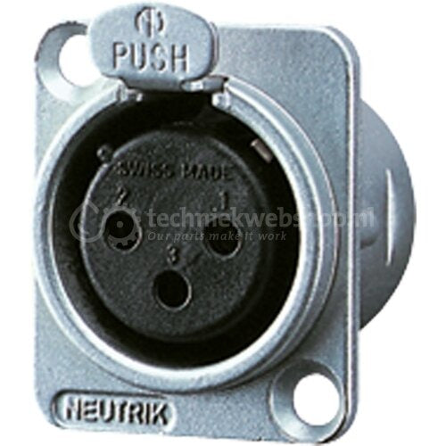 JUNG XLR Connector Silver (CXLR-D)