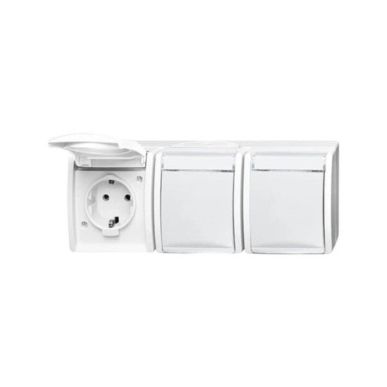 Busch Jaeger Accessory Power Supply Socket CEE 7/3 2084-0-0716