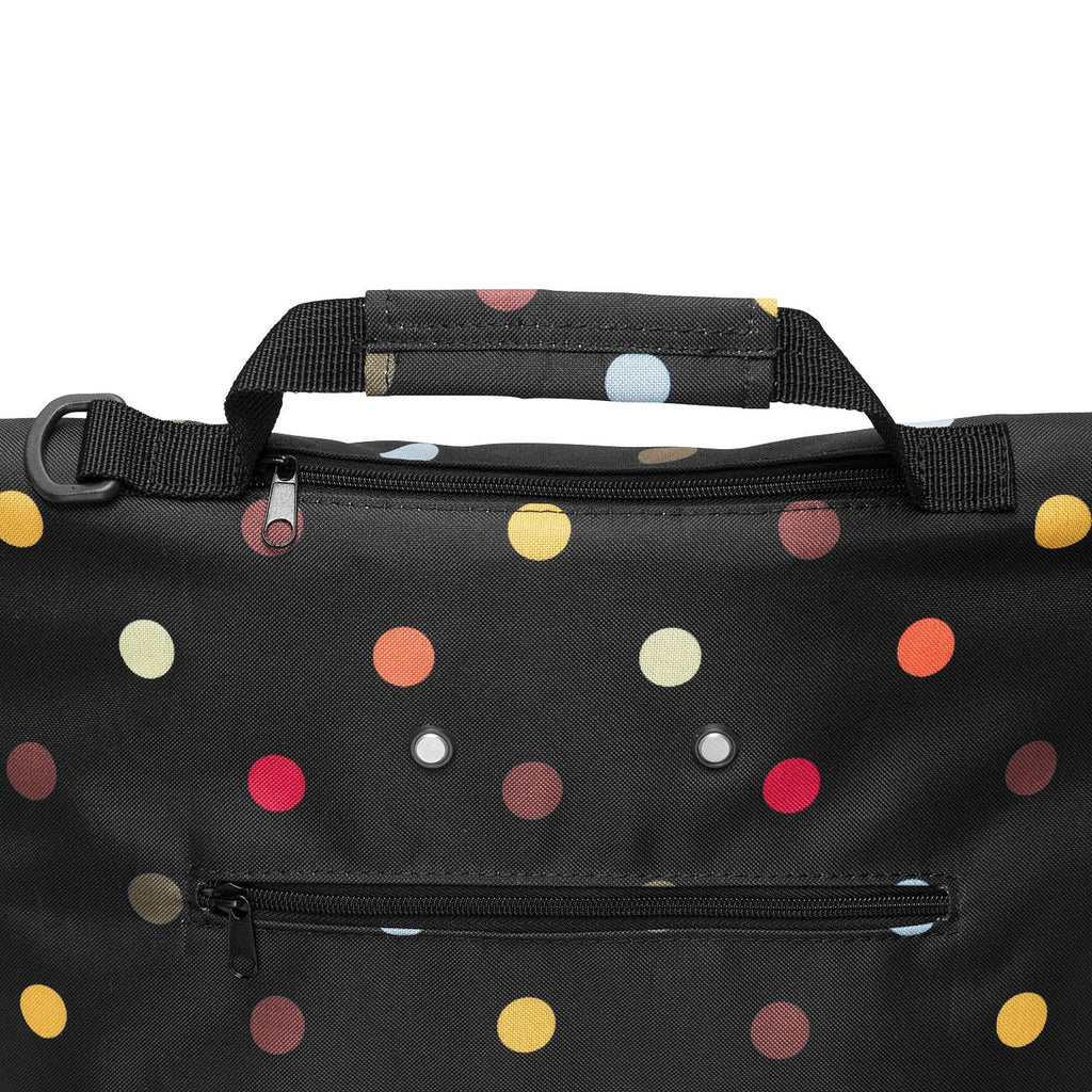 Reisenthel Trolley M Trolley Bag Black Polka Dot Pattern (NT7009)
