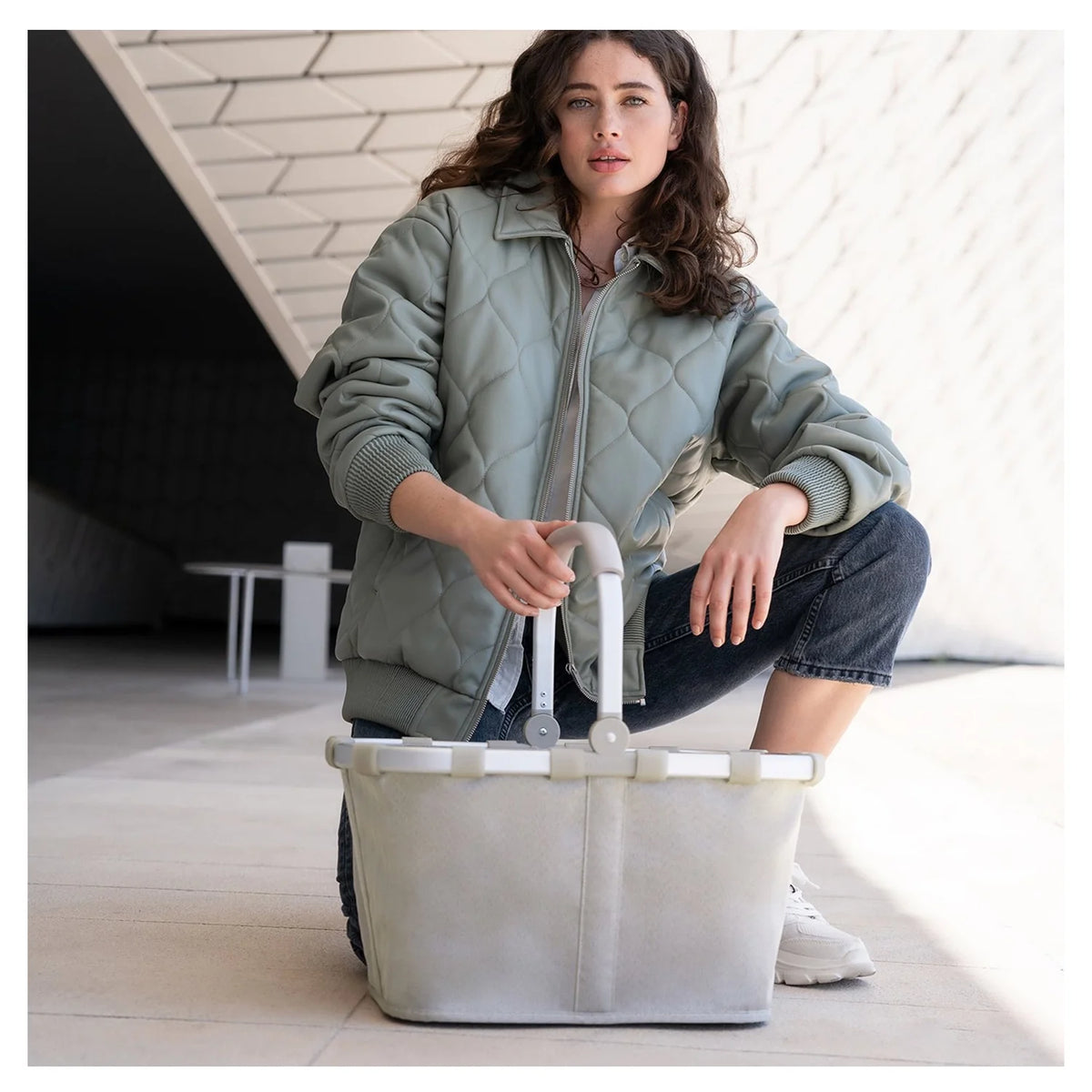 Reisenthel Carrybag Herringbone Sand BK6049