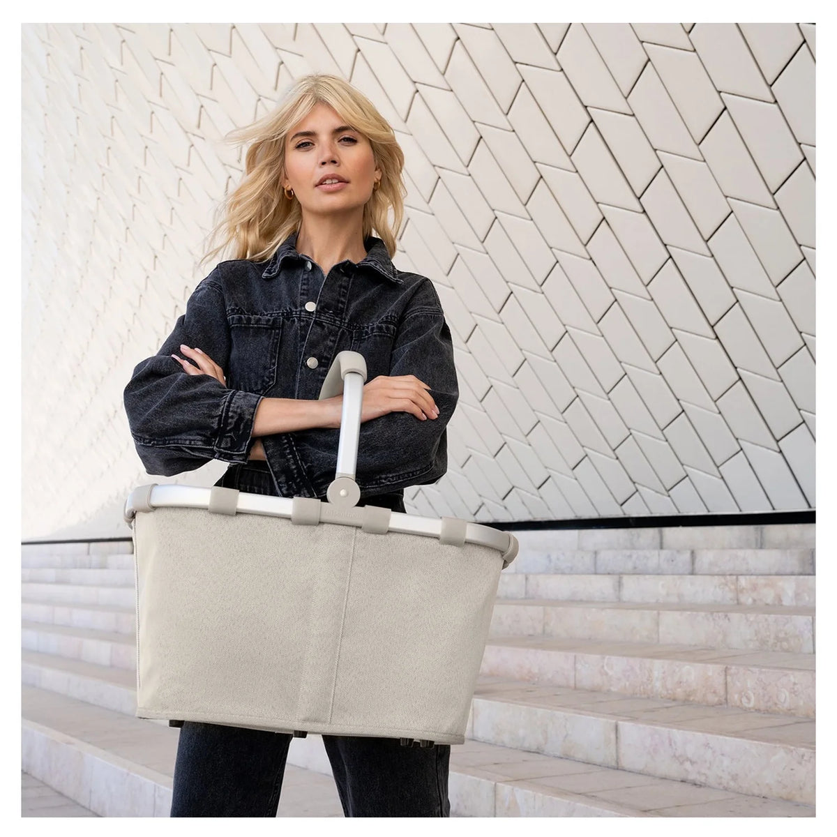 Reisenthel Carrybag Herringbone Sand BK6049