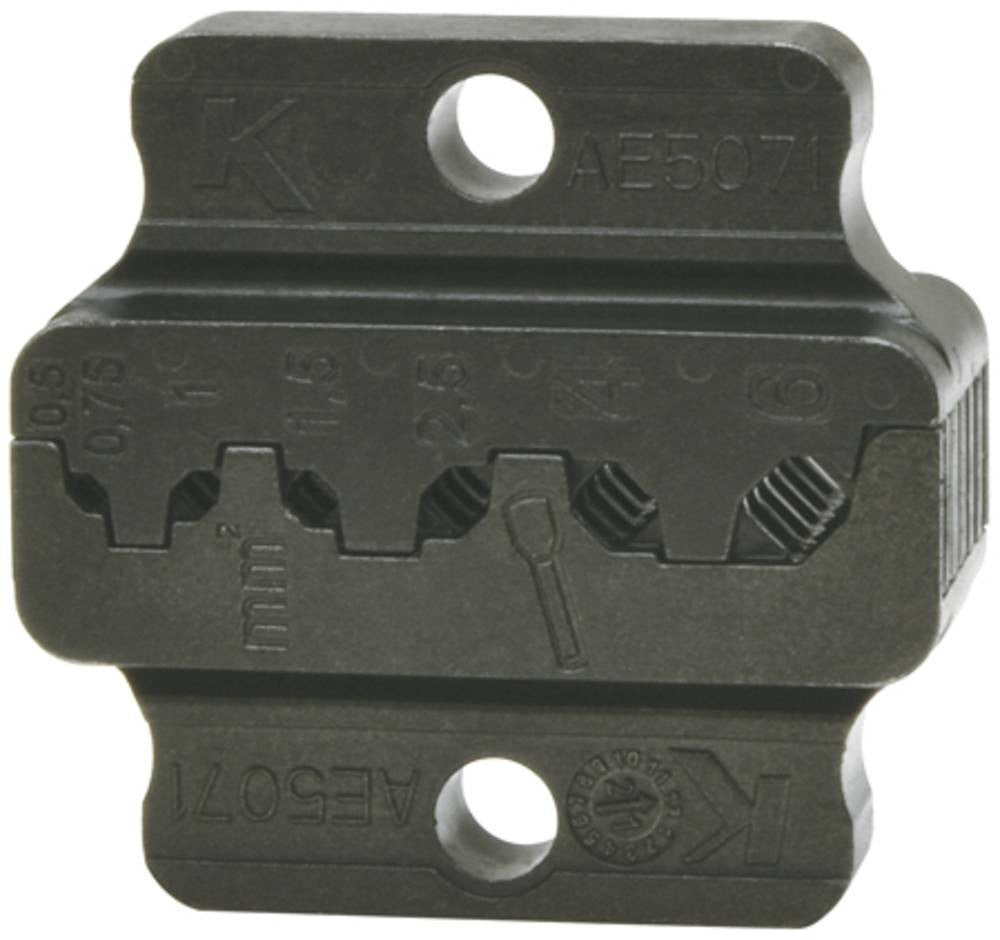 Klauke AE5073 Press Insert 35-50 sq mm for Wire Ferrules (AE5073)