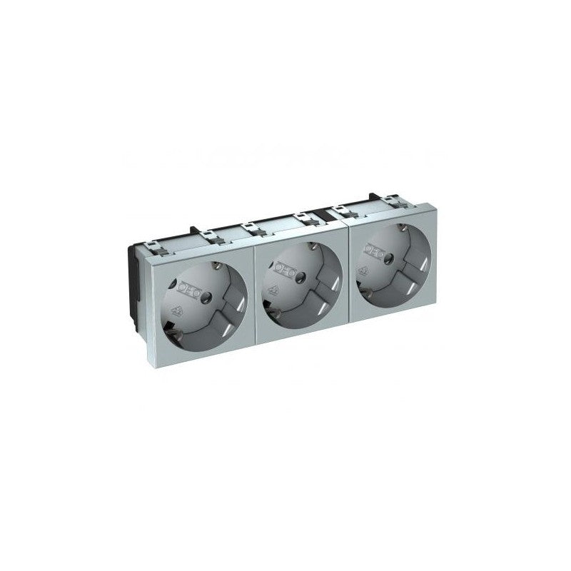 OBO Bettermann Socket 33 Degrees 3-Way Protective Contact STD-D3S ROR3 (6120125)