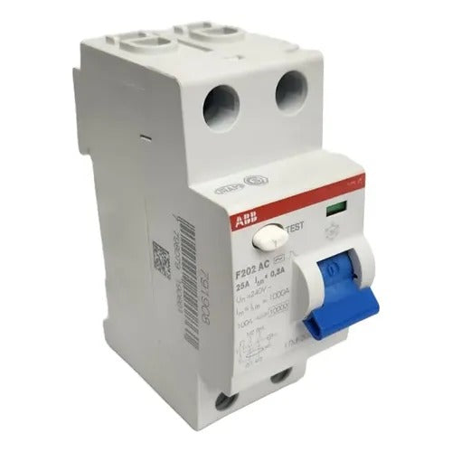 ABB F 202A-25/0.03 Circuit Breaker - Residual Current Circuit Breaker A-type 2 (2CSF202101R1250)