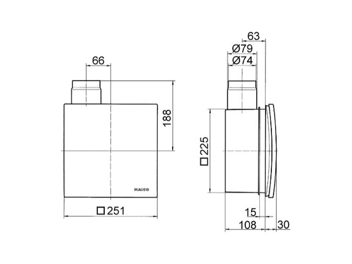 Fan 31W 101cbm/h IPX5 ER 100 (0084.0130)