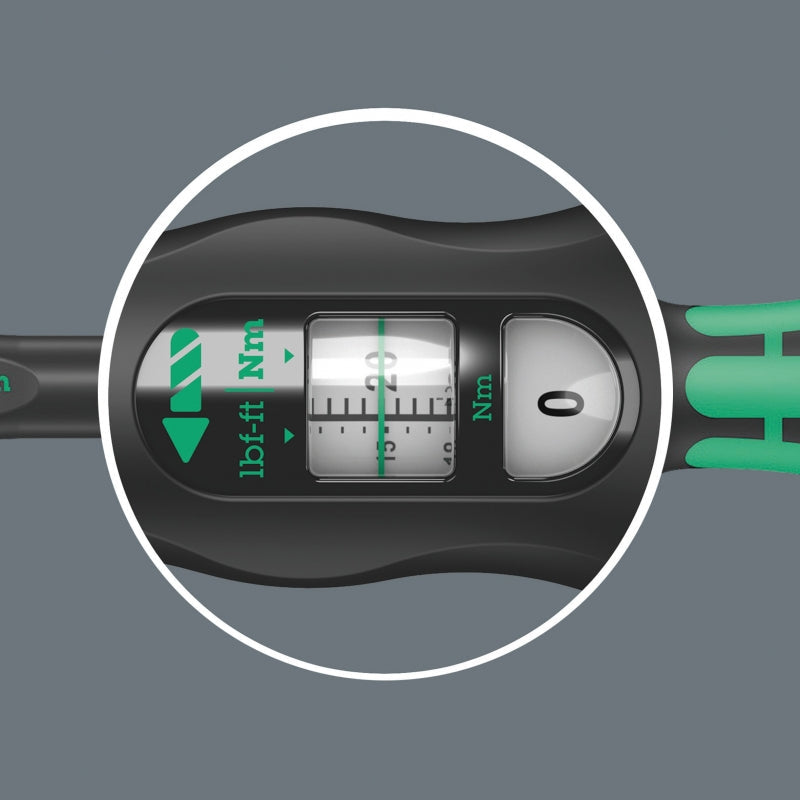 Wera Click-Torque Lock A 5 Torque Wrench 2.5-25Nm Adjustable - 05075693001