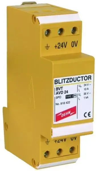 Dehn 918422 BVTAVD24 Combined Surge Arrester BLITZDUCTOR VT for DC Power Supply (918422)
