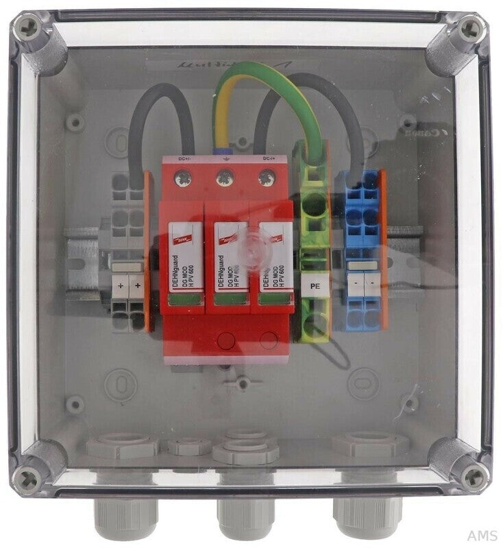 Dehn 900913 DCU 2 YPV 1100 1 M 2S GAK IP65 Housing for PV System (900913) 1MPPT