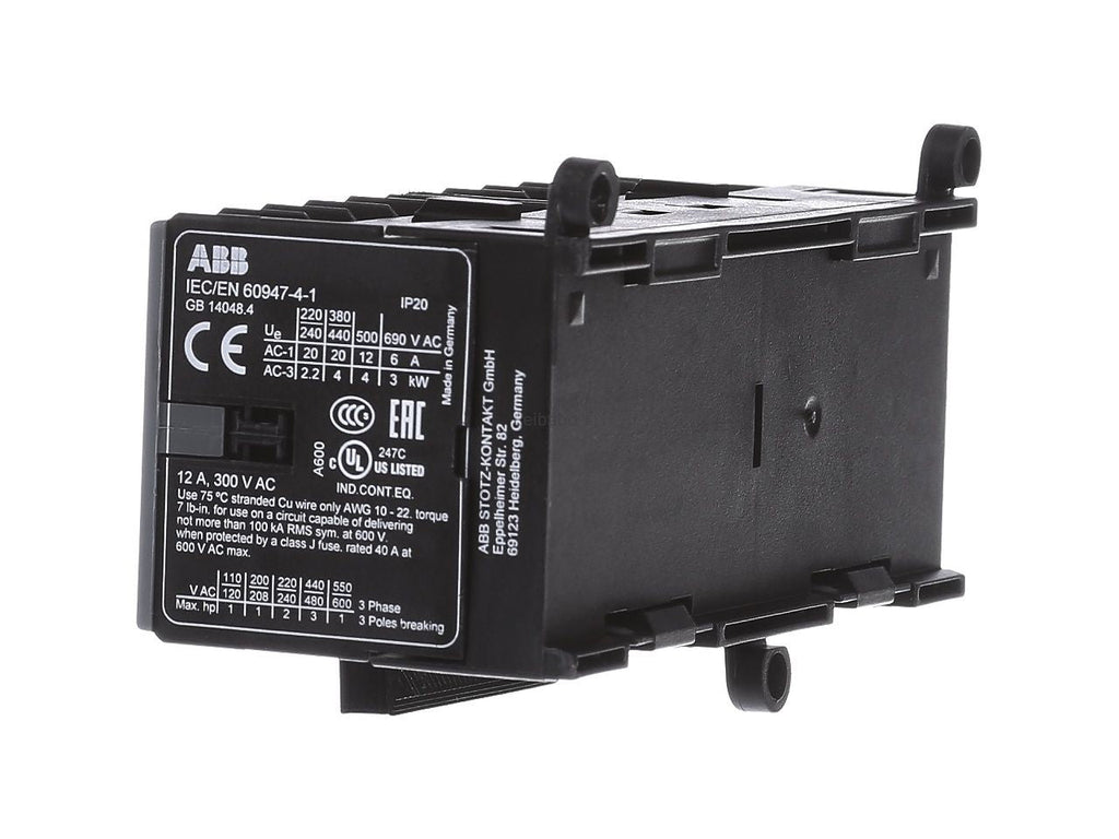 ABB STOTZ-KONTAKT Reversing Contactor 1S 220-240VAC VB6A-30-10 (GJL1211911R8100)