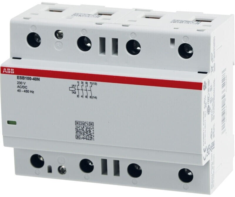 ABB Installation Contactor 4S/0OE 230-240V AC/DC 4-pole Day/Night (1SAE232111R0640)