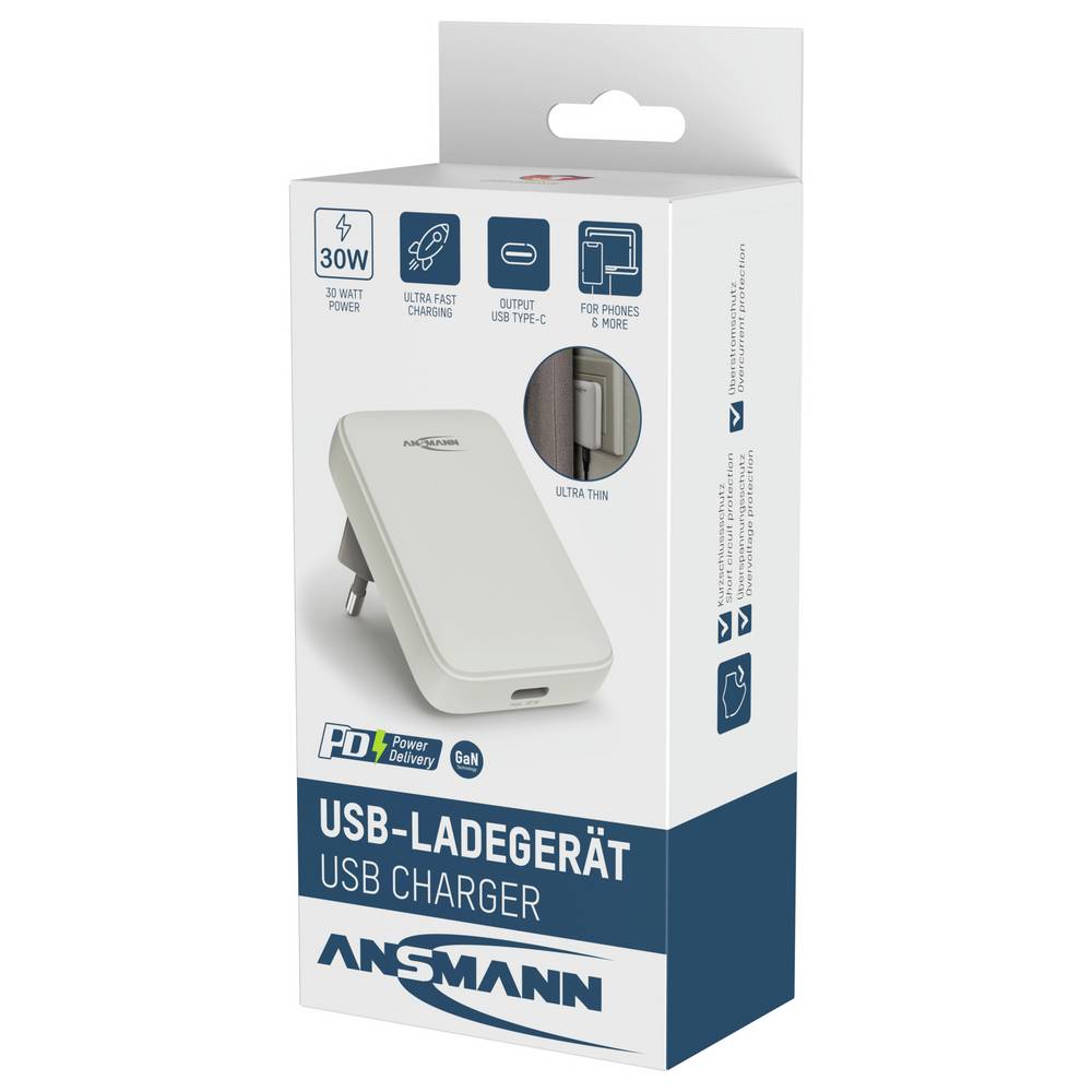 Ansmann Powerline USB-C Wall Charger 130PD