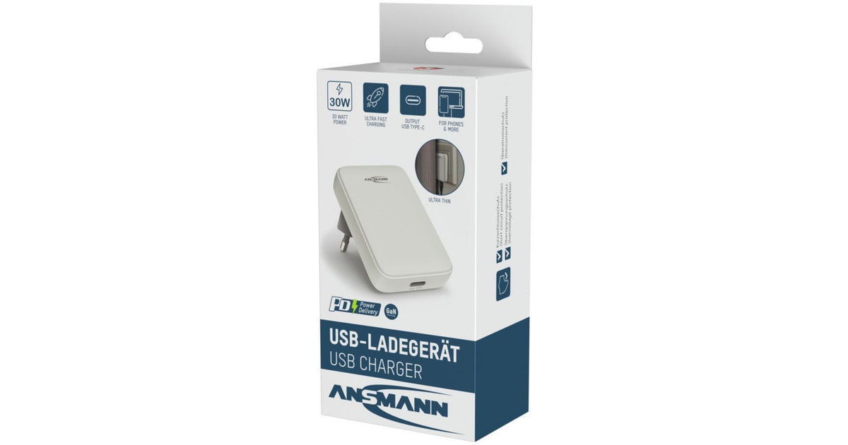 Ansmann Powerline USB-C Wall Charger 130PD