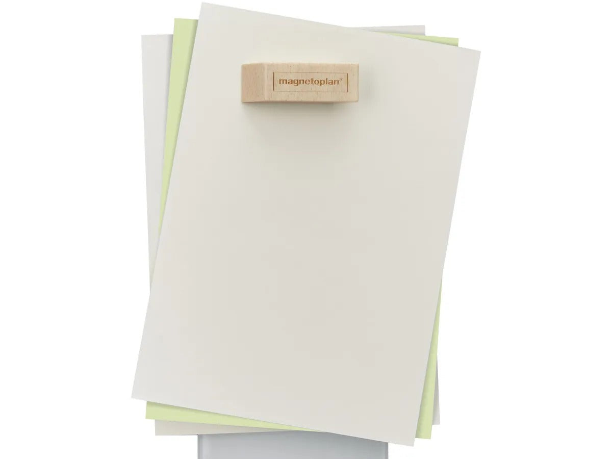 Designer Wooden Magnets 4-Pack 60x20x13mm Light Brown