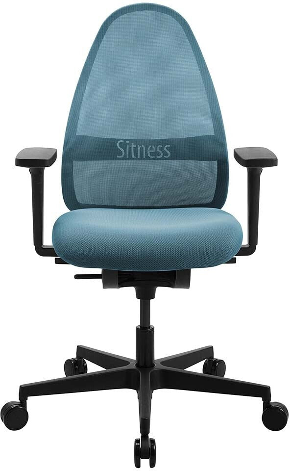 Topstar Soft Sitness Art Office Chair - Blue Fabric - Black Frame - SA50O2MX66