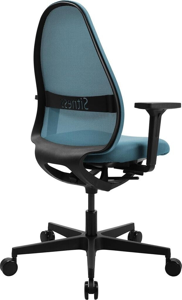 Topstar Soft Sitness Art Office Chair - Blue Fabric - Black Frame - SA50O2MX66