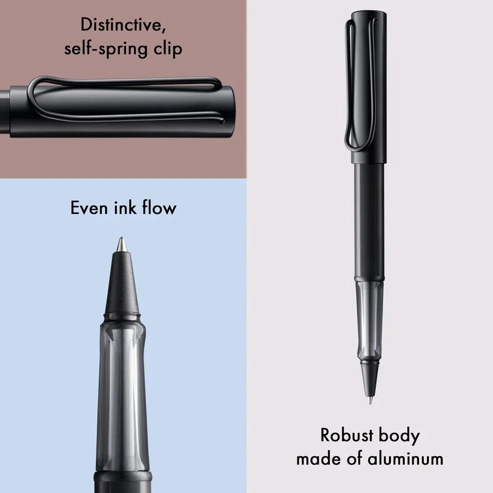 LAMY AL-star Black Rollerball Pen Ergonomic Grip 1 Piece 1225281