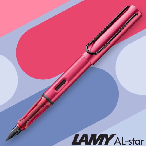 LAMY AL-star Cartridge Fountain Pen Fiery M Medium (1238706)