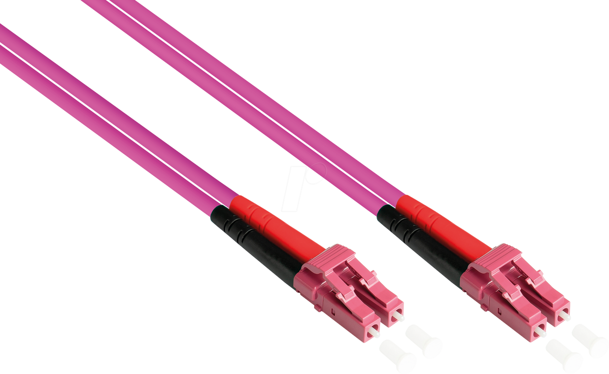 Patchkabel LWL Duplex OM4 (Multimode, 50/125) LC/LC, 20 m, Good Connections® (LW-820LC4)