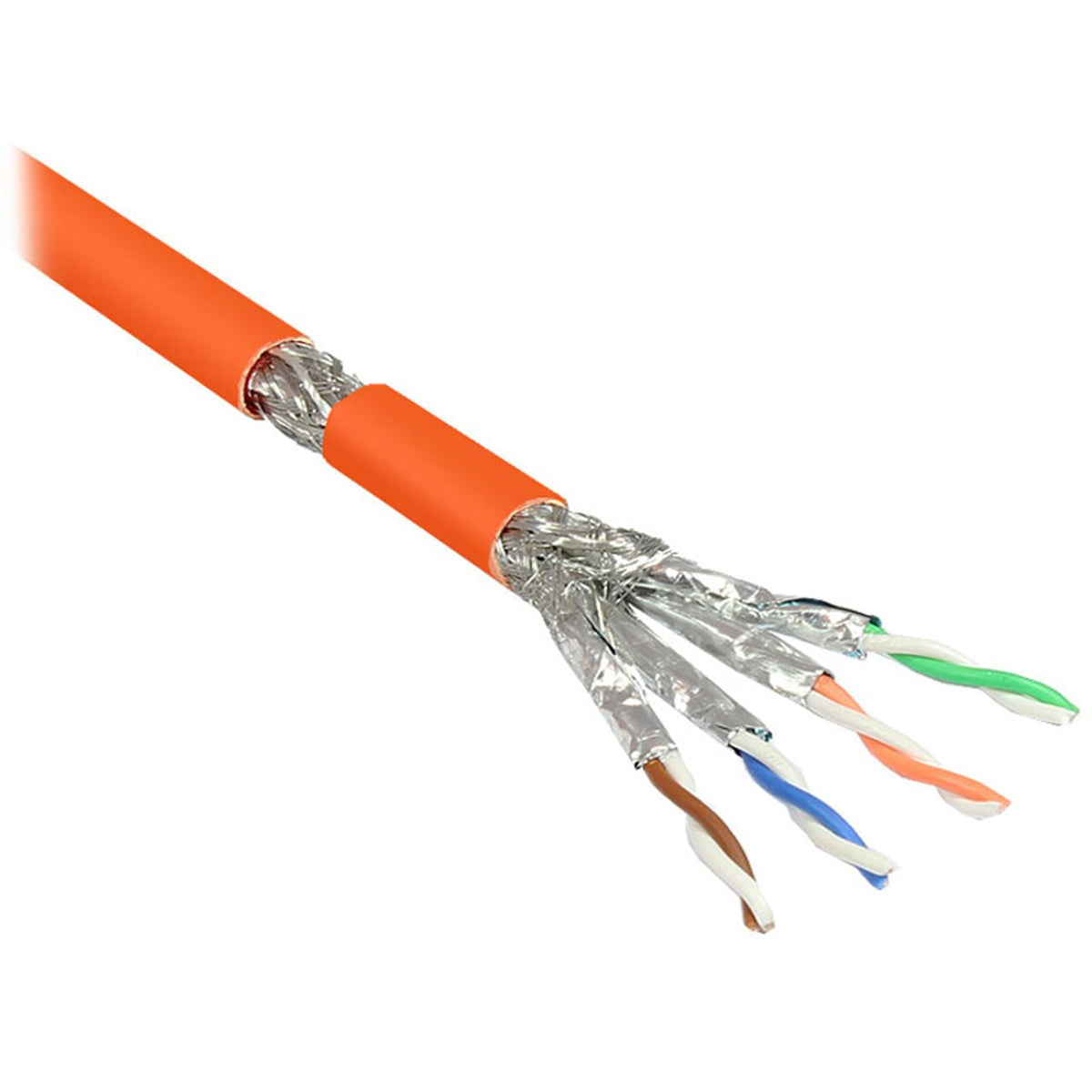 RJ45 Patch Cable Cat.7 S/FTP Halogen-Free 60 m Black (8070R-600S) 600MHz