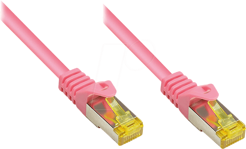 Good Connections RJ45 Patch Cable Cat.7 S/FTP 600MHz 40 m Magenta (8070R-400 M)