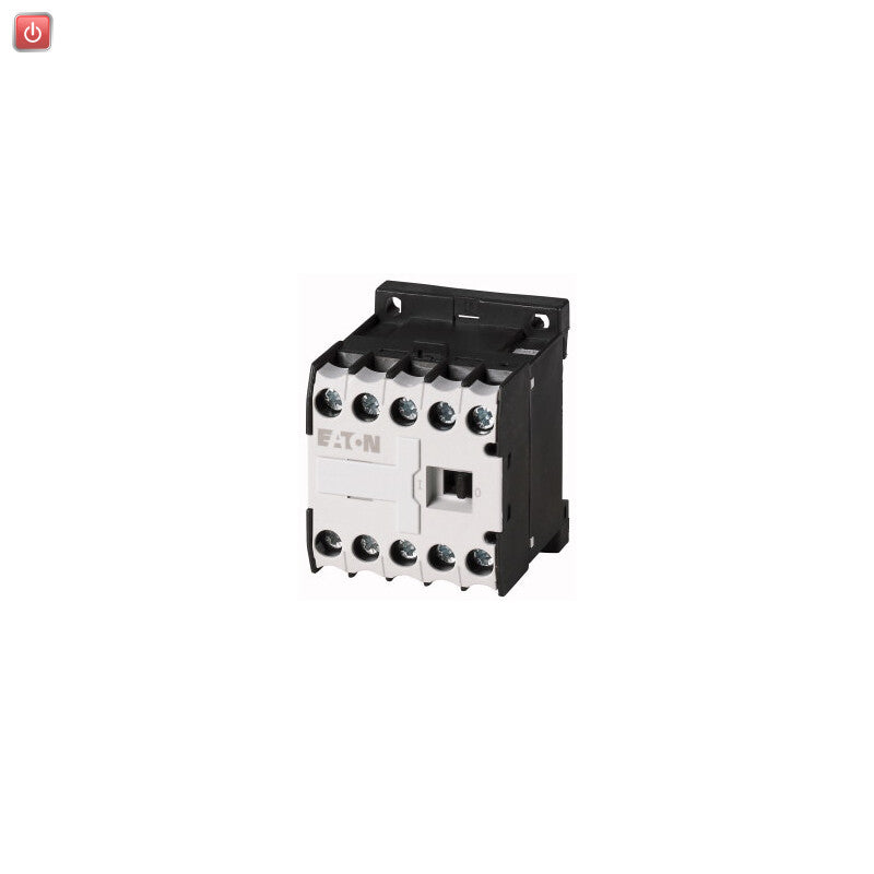 Eaton DILER-40 Power Relay - 24V 50Hz - Black/White 24V50HZ