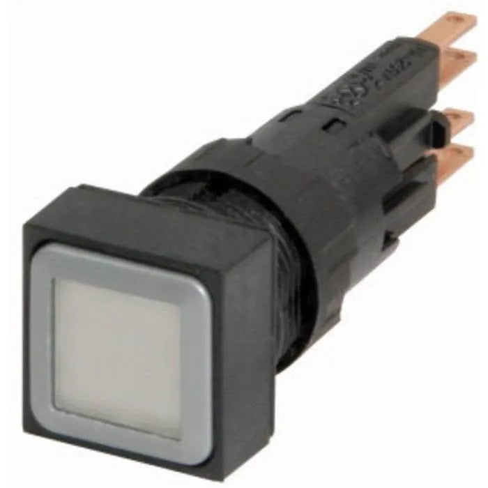 Eaton Push Button Switch Q18LT-WS Black - White (089202)