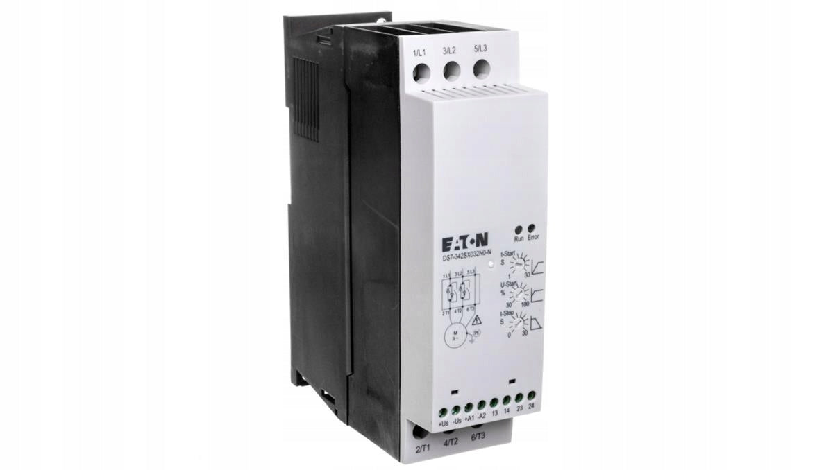 Eaton DS7 Soft Starter 460V 15 kW 3 Phase IP20 Grey 134932 DS7-342SX032N0-N
