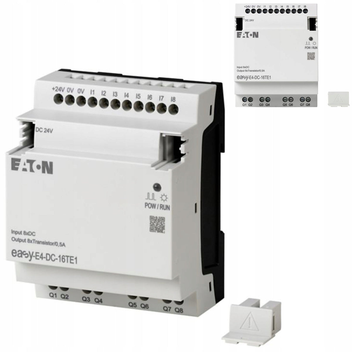Eaton - Input/Output Expansion Unit - Digital Inputs - EASY-E4-AC-16RE1 (197222)
