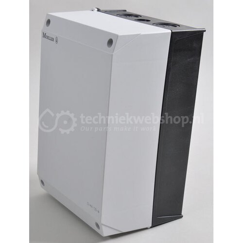 Eaton CI-K4-125-M Enclosure for Mounting Plate 125x160x240mm Light Grey and Black (206897)
