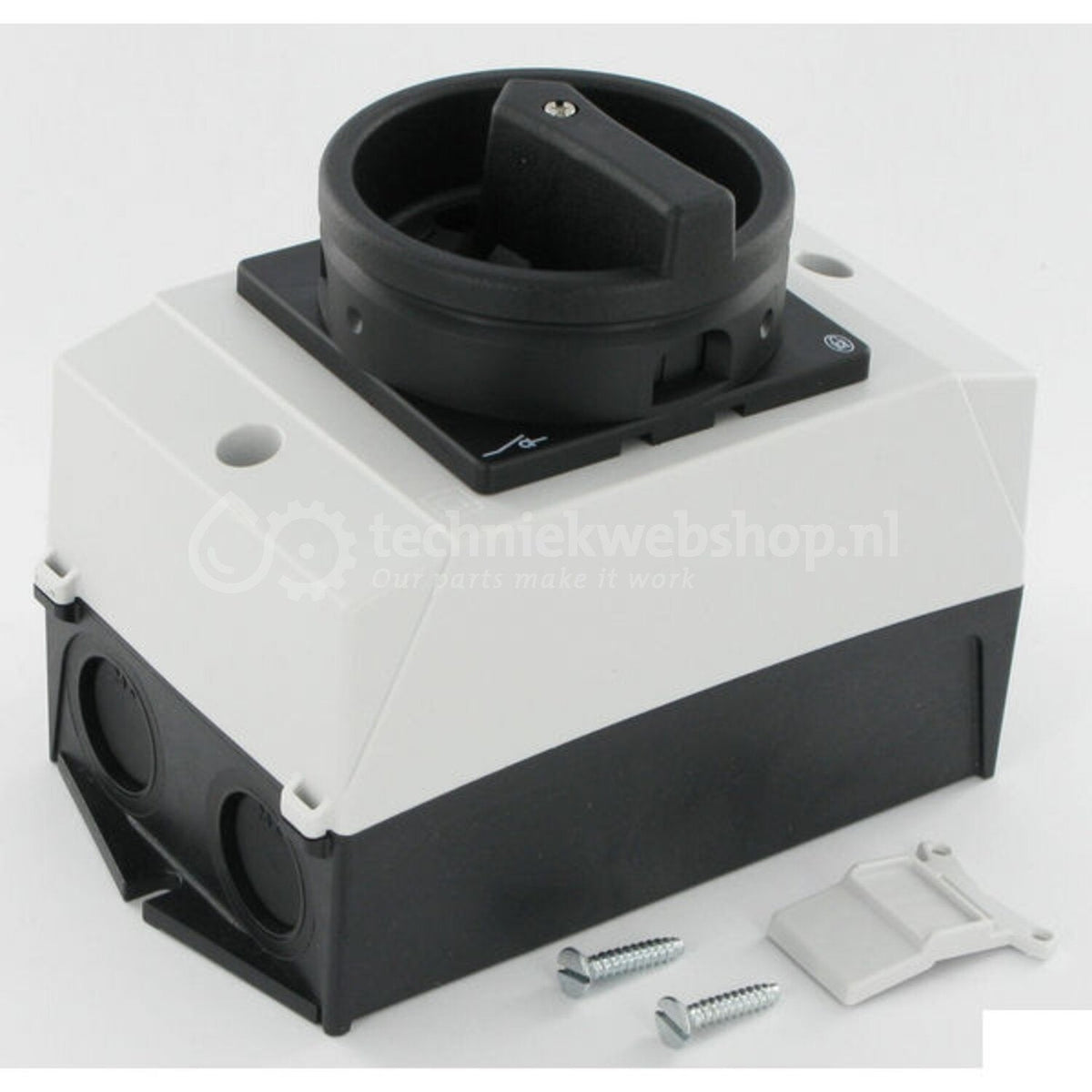 Eaton T0-1-102/I1/SVB-SW Electric Switch Toggle Switch 2P Black - White (207144)